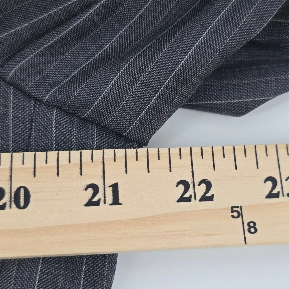 Brooks Brothers Blazer Mens 42R Grey Pinstripe 1818 Fitzgerald Sport Coat